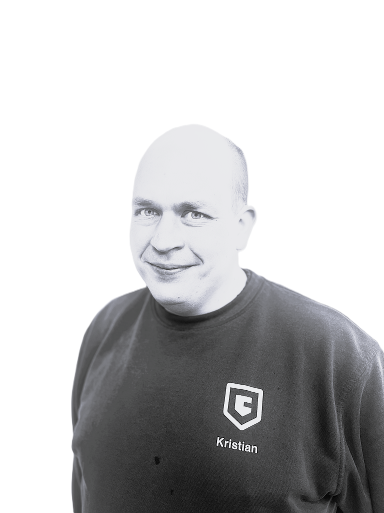 Kristian SH uden baggrund